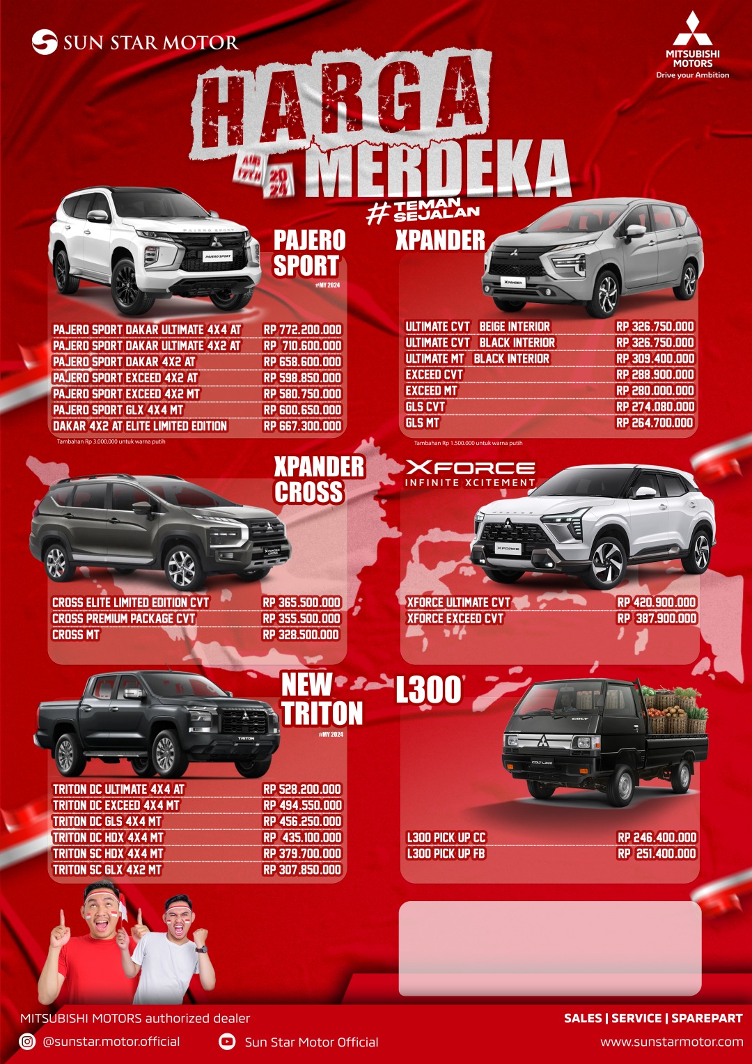 PRICELIST UPDATE TERBARU