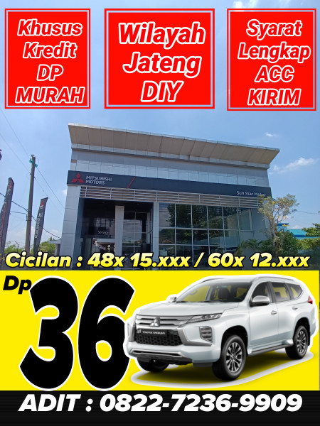 PAJERO EXCEED CVT 2023 DP 36JTan